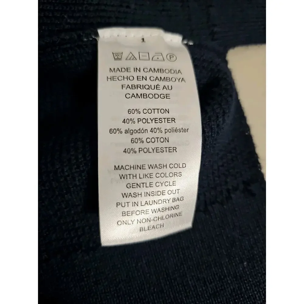 Michael Kors ~Woman Size XL/TG~ Midnightblue Knit Hoodie Sweater NWT $110.00